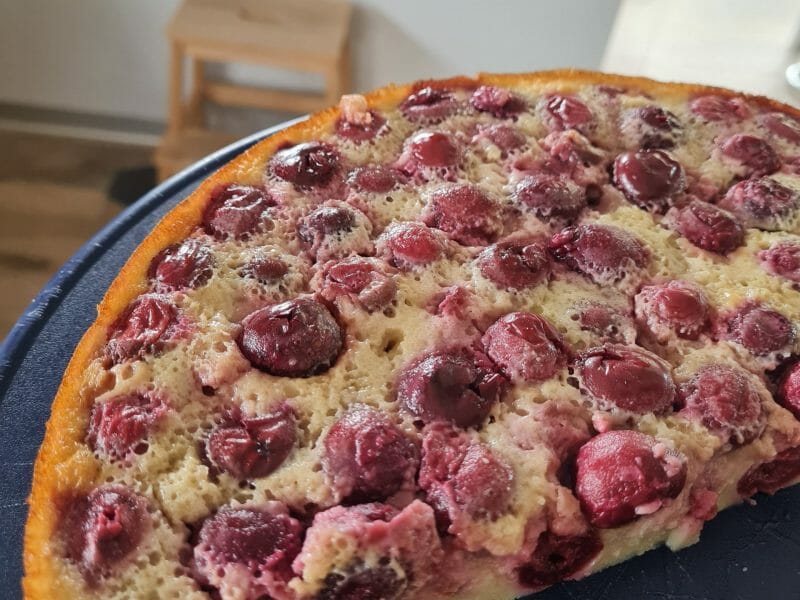 Cliquez pour zoomer ! Clafoutis aux cerises Thermomix par valerie_280