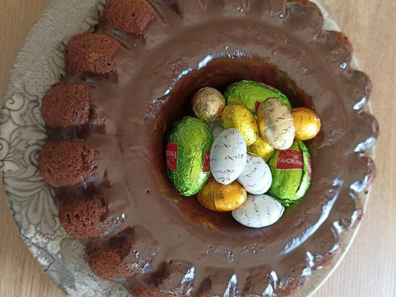 Cliquez pour zoomer ! Cakounet au chocolat Thermomix par dietetique80