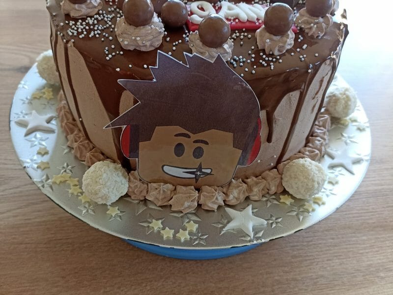 Cliquez pour zoomer ! Layer cake Kinder Bueno Thermomix par dietetique80