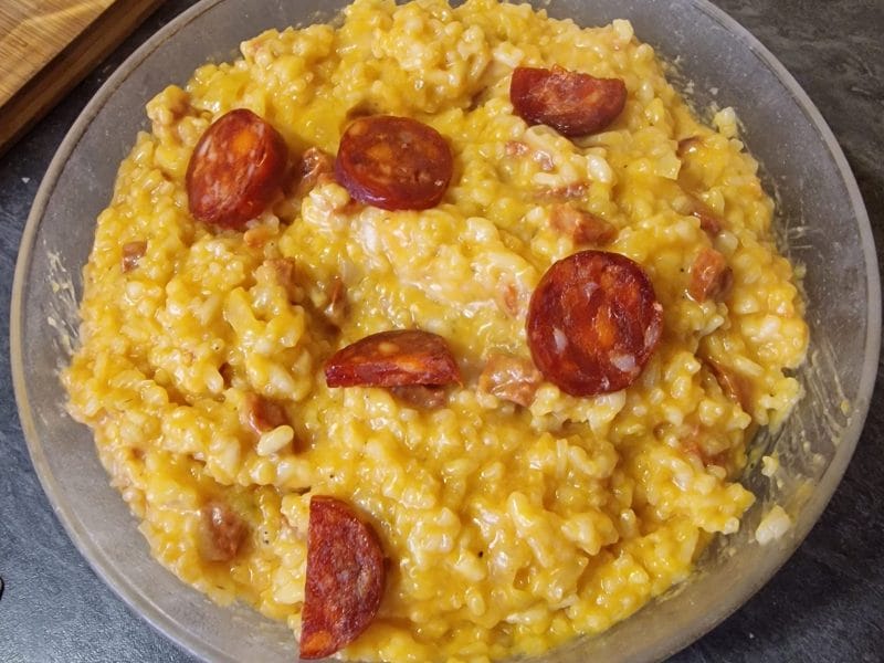 Cliquez pour zoomer ! Risotto au chorizo Thermomix par jtebich19
