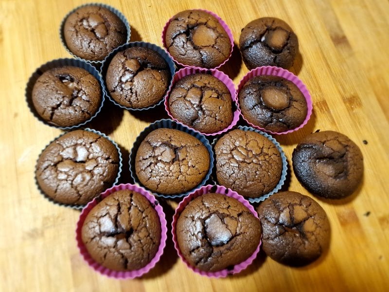 Cliquez pour zoomer ! Mini muffins au chocolat Thermomix par jtebich19