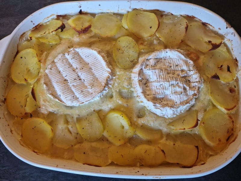 Cliquez pour zoomer ! Gratin de pommes de terre à la normande Thermomix par jtebich19