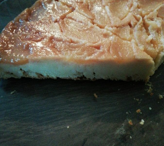 Cliquez pour zoomer ! Gâteau renversé aux pommes caramélisées Thermomix par TineMar