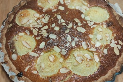 Cliquez pour zoomer ! Tarte aux poires sur lit de chocolat Thermomix par jerome_86