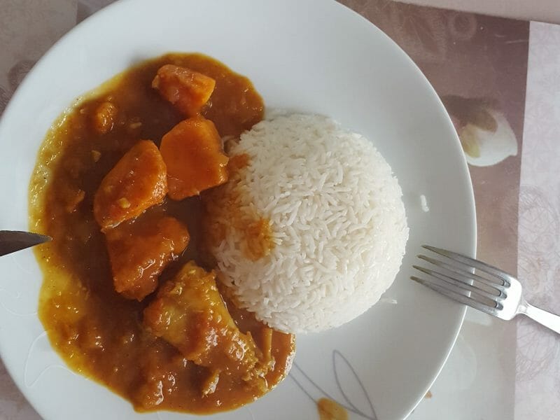 Cliquez pour zoomer ! Colombo de lotte Thermomix par jmdegustation