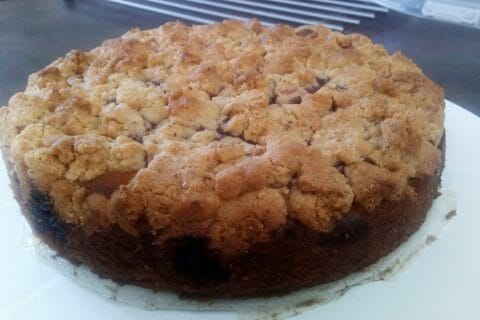 Cliquez pour zoomer ! Crumb cake framboises Thermomix par jmdegustation