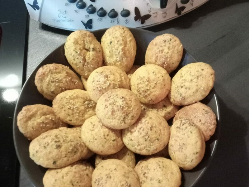 Cliquez pour zoomer ! Madeleines carottes Thermomix par tha