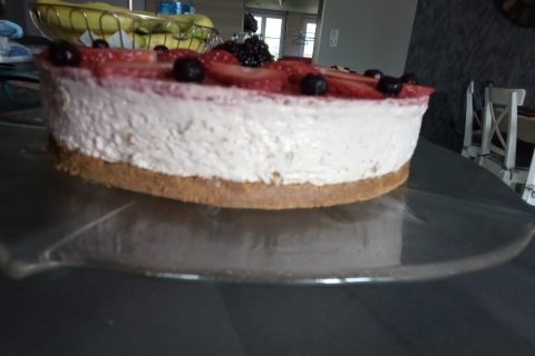 Cliquez pour zoomer ! Bavarois aux fraises Thermomix par tha