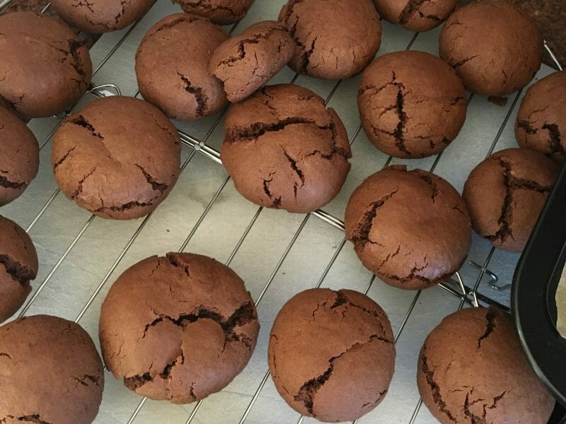 Cliquez pour zoomer ! Craquelés au chocolat Thermomix par evadupuch