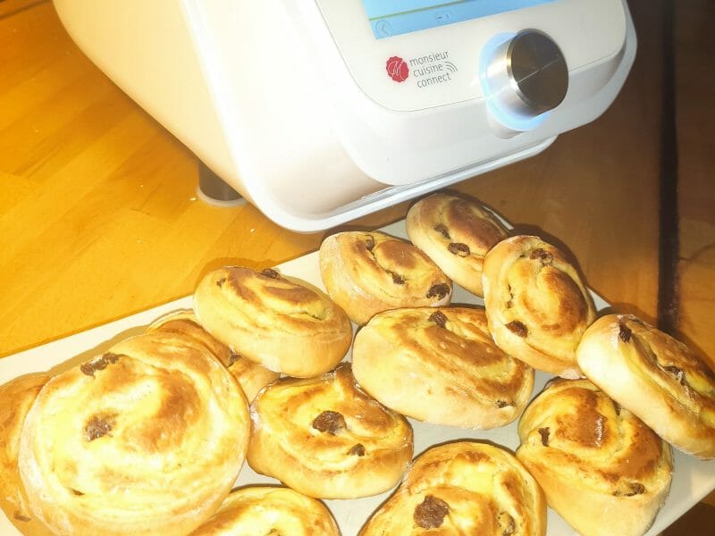 Cliquez pour zoomer ! Pains aux raisins Thermomix par Marjdav