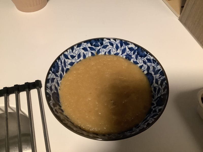 Cliquez pour zoomer ! Compote de pommes, bananes et miel Thermomix par isabelle_300