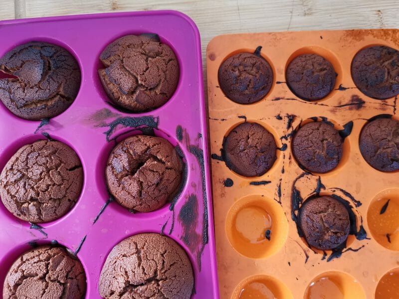 Cliquez pour zoomer ! Mini muffins au chocolat Thermomix par laetitiaco