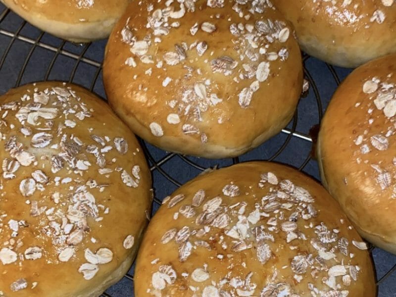 Cliquez pour zoomer ! Pains hamburger Thermomix par nounalin