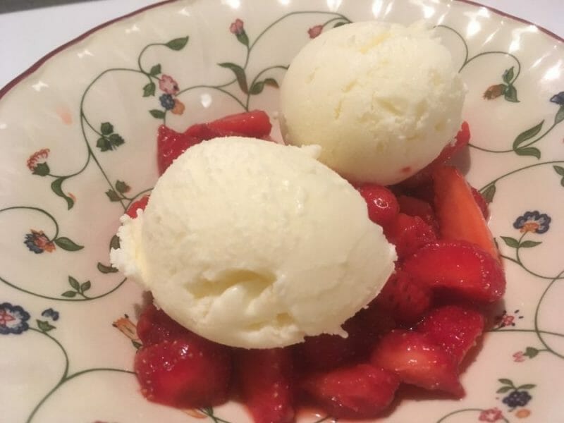Glace au yaourt au Thermomix Cookomix