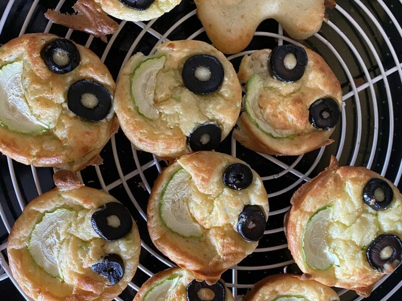 Cliquez pour zoomer ! Bouchées courgettes mozzarella Thermomix par romy23