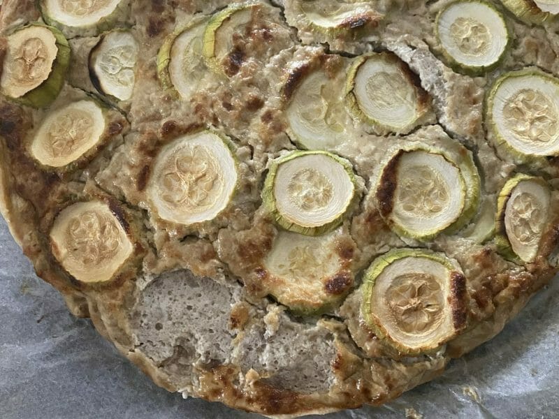 Cliquez pour zoomer ! Tarte courgettes et ricotta Thermomix par romy23