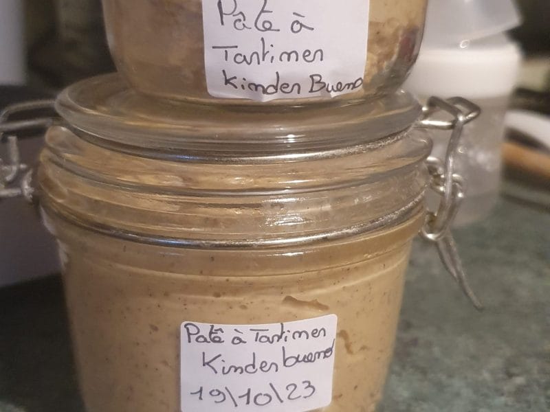 Cliquez pour zoomer ! Pâte à tartiner Kinder Bueno Thermomix par ptitchatlulu