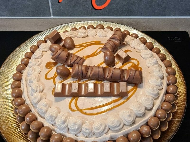Cliquez pour zoomer ! Layer cake Kinder Bueno Thermomix par doronoma