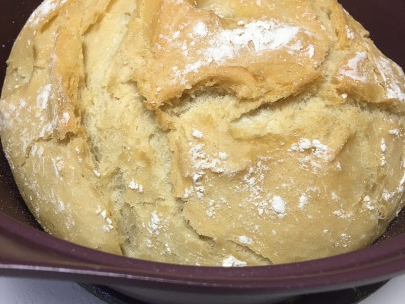 Cliquez pour zoomer ! Pain Cocotte Thermomix par Claudine Sarpoil