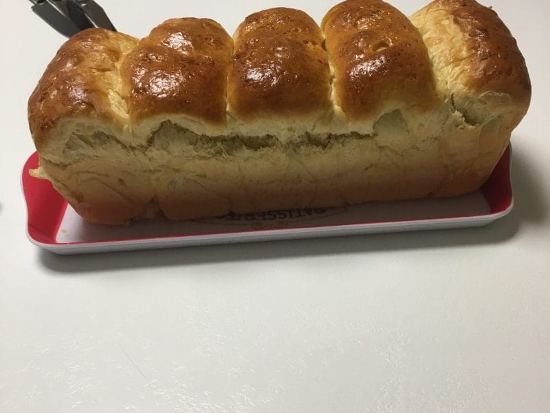 Cliquez pour zoomer ! Pain de mie au Tangzhong Thermomix par Claudine Sarpoil