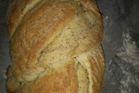 Cliquez pour zoomer ! Brioche à la crème d’amande Thermomix par celyou