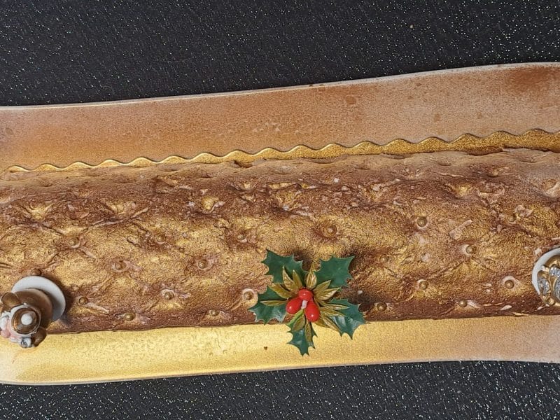 Cliquez pour zoomer ! Bûche citron et framboises Thermomix par Nathalie