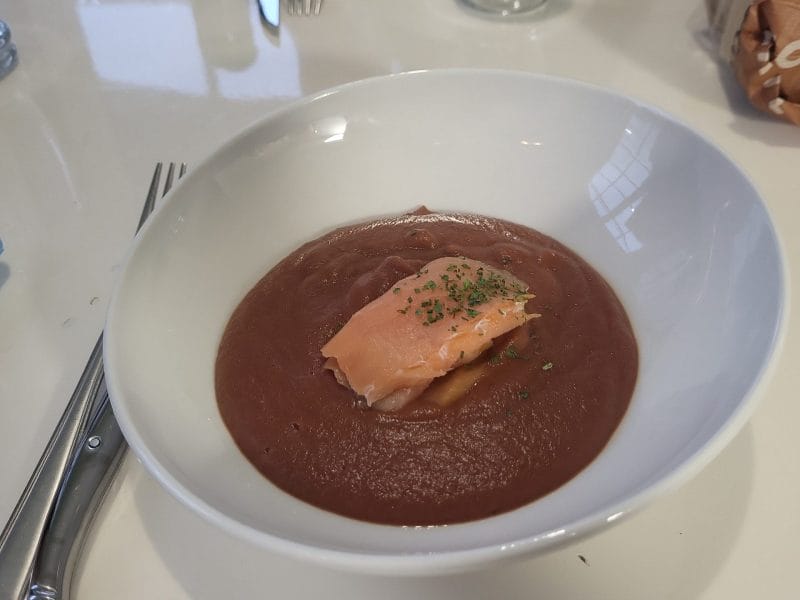 Cliquez pour zoomer ! Soupe de betterave au saumon Thermomix par siamois79