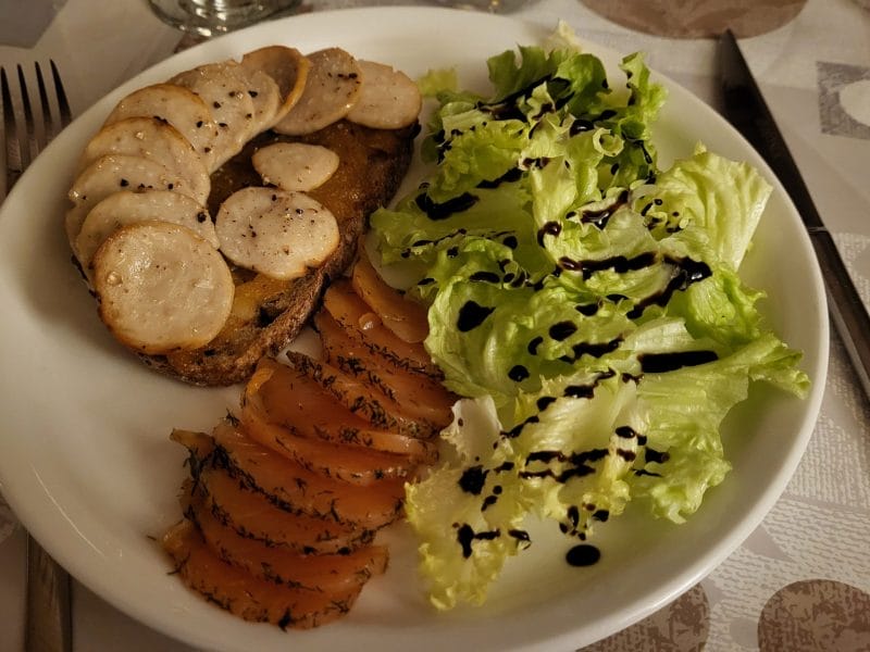 Cliquez pour zoomer ! Tarte de boudin blanc et chutney d’ananas Thermomix par siamois79