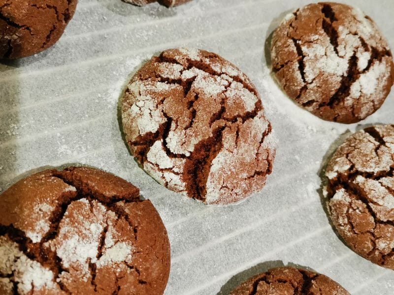 Cliquez pour zoomer ! Craquelés au chocolat Thermomix par valerie_56890