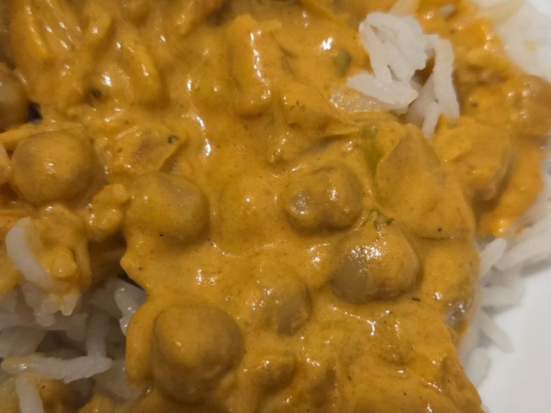 Cliquez pour zoomer ! Curry de pois chiches au lait de coco Thermomix par jenn_12