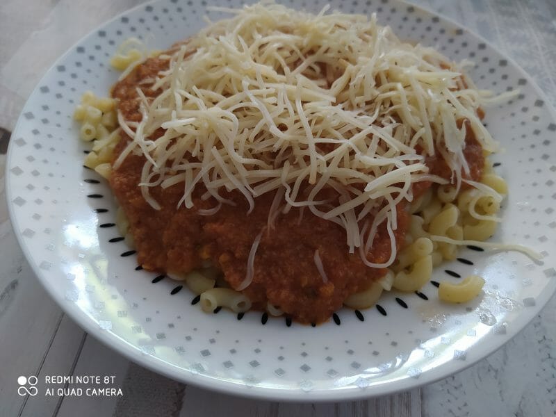 Cliquez pour zoomer ! Spaghettis bolognaise Thermomix par sjmnt1305