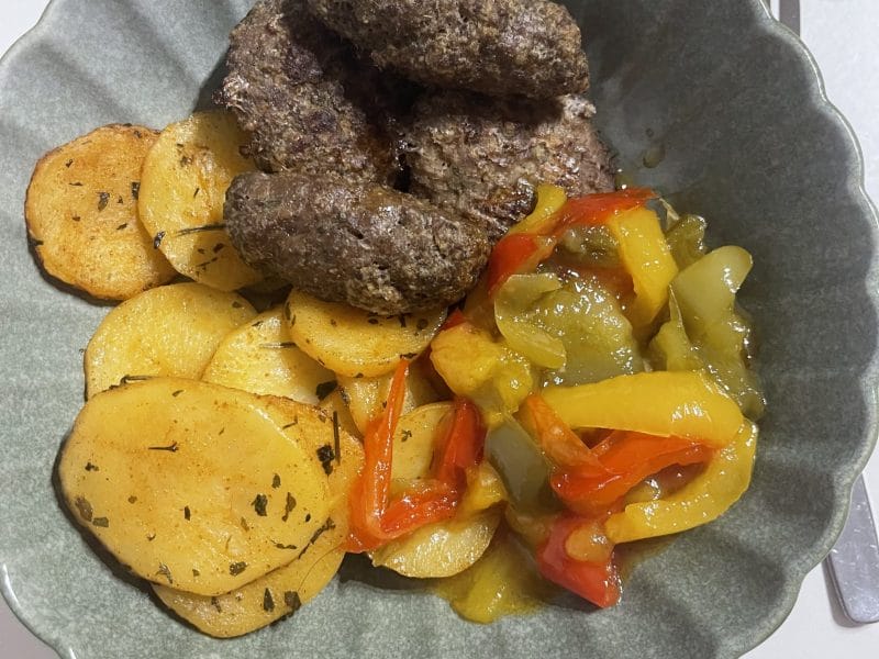 Cliquez pour zoomer ! Poivrons à l’aigre-douce Thermomix par nourelhouda1411