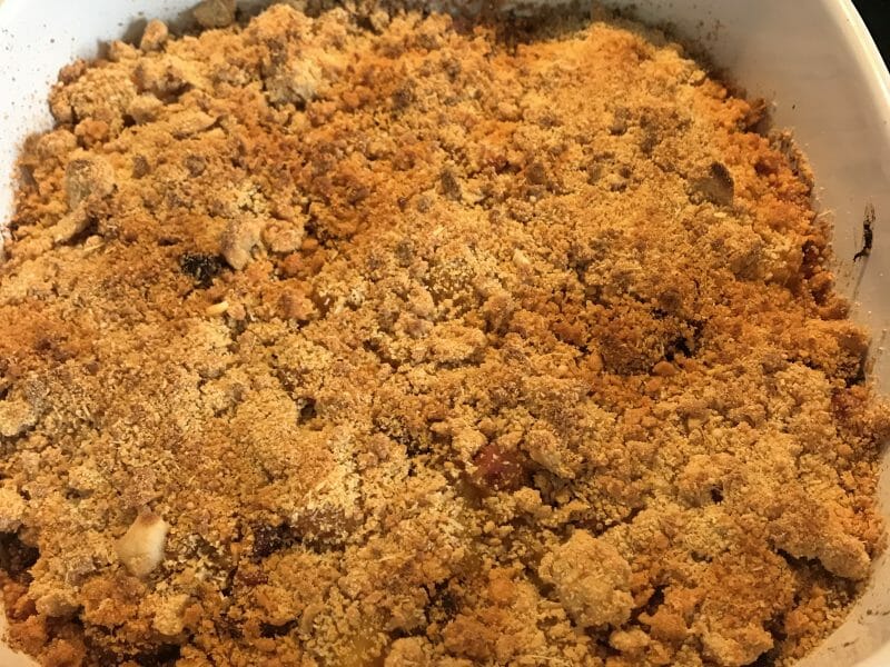 Cliquez pour zoomer ! Crumble de butternut au chorizo Thermomix par florine68