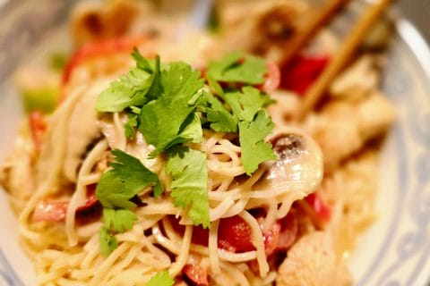 Cliquez pour zoomer ! Ramen thaï au poulet Thermomix par delph_alpha