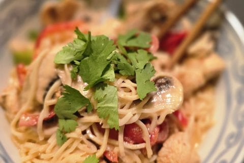 Cliquez pour zoomer ! Ramen thaï au poulet Thermomix par delph_alpha
