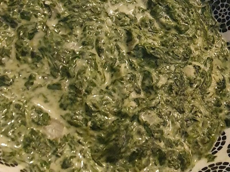 Cliquez pour zoomer ! Épinards frais à la crème Thermomix par delph_alpha