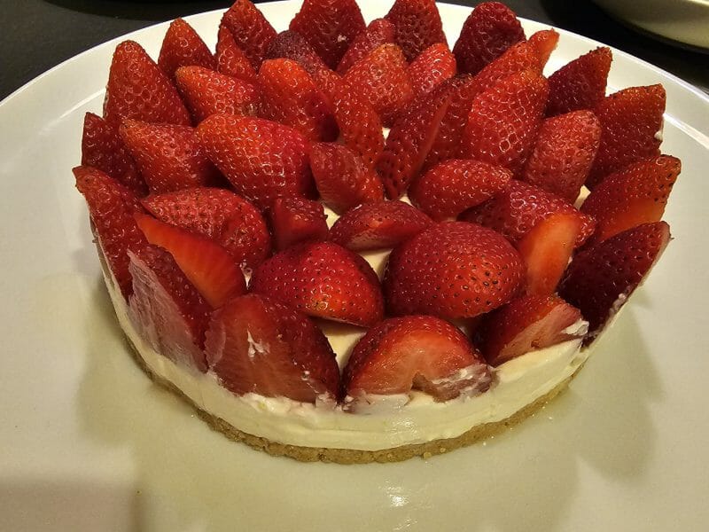 Cliquez pour zoomer ! Tarte aux fraises sans cuisson Thermomix par delph_alpha