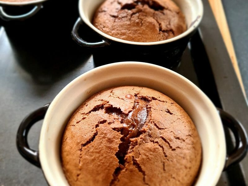Cliquez pour zoomer ! Ramequins fondants au chocolat Thermomix par delph_alpha