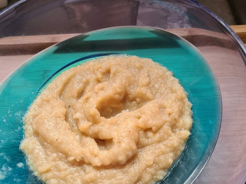 Cliquez pour zoomer ! Compote poires et bananes Thermomix par sarah_363