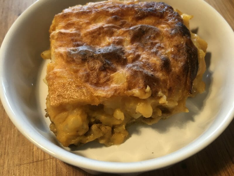 Cliquez pour zoomer ! Parmentier de dinde au curry Thermomix par jessica_250