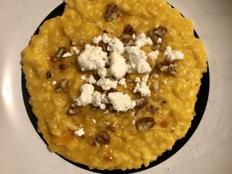 Cliquez pour zoomer ! Risotto butternut et chèvre frais Thermomix par jessica_250