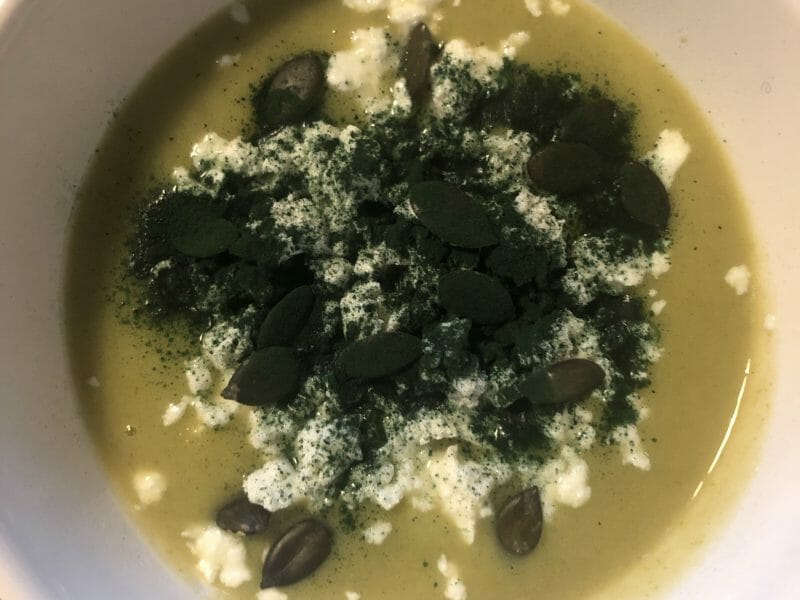 Cliquez pour zoomer ! Velouté de brocoli et feta Thermomix par jessica_250