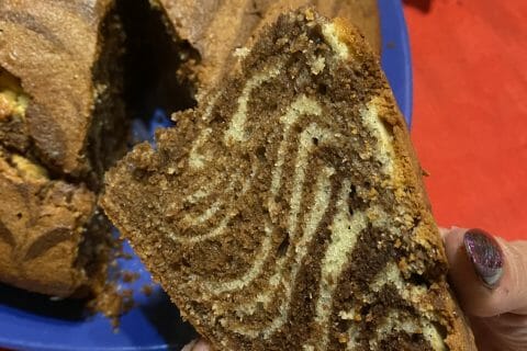 Cliquez pour zoomer ! Gâteau zébré Thermomix par maoud_22