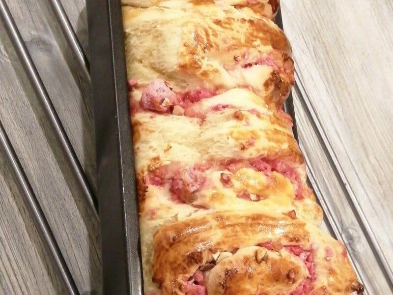 Cliquez pour zoomer ! Brioche aux pralines roses Thermomix par audi4360