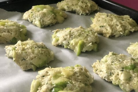 Cliquez pour zoomer ! Galettes de courgettes grecques Thermomix par millelodie
