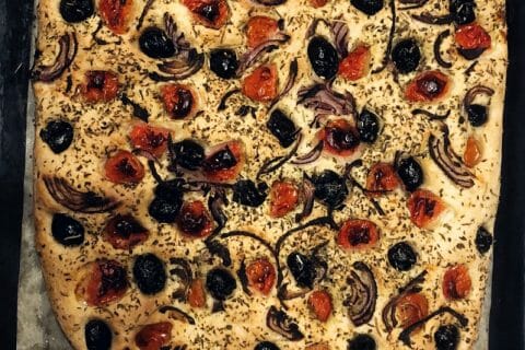 Cliquez pour zoomer ! Focaccia des Pouilles Thermomix par millelodie