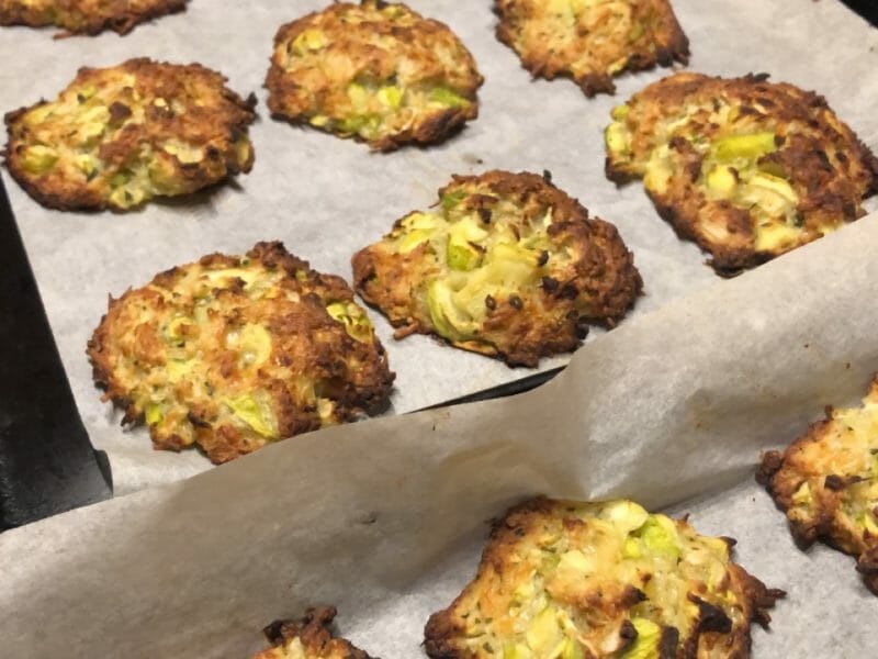 Cliquez pour zoomer ! Galettes de courgettes grecques Thermomix par millelodie