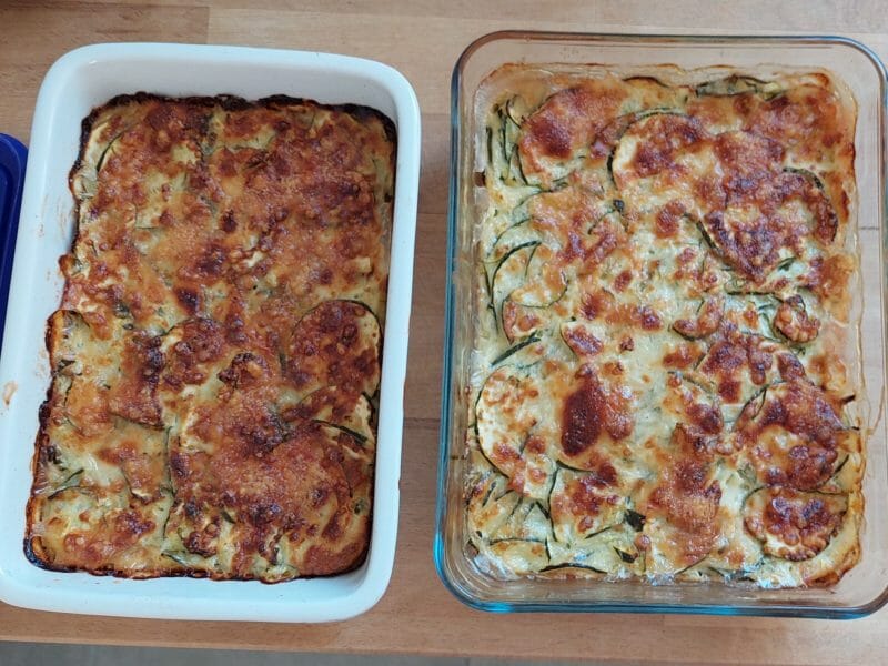 Cliquez pour zoomer ! Gâteau invisible aux courgettes Thermomix par Oriege