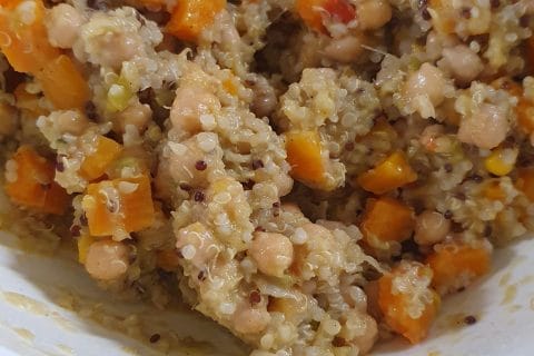 Cliquez pour zoomer ! Bowl méditerranéen aux légumes et céréales Thermomix par celiline85