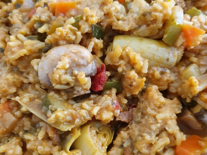 Cliquez pour zoomer ! Paella végétarienne Thermomix par celiline85